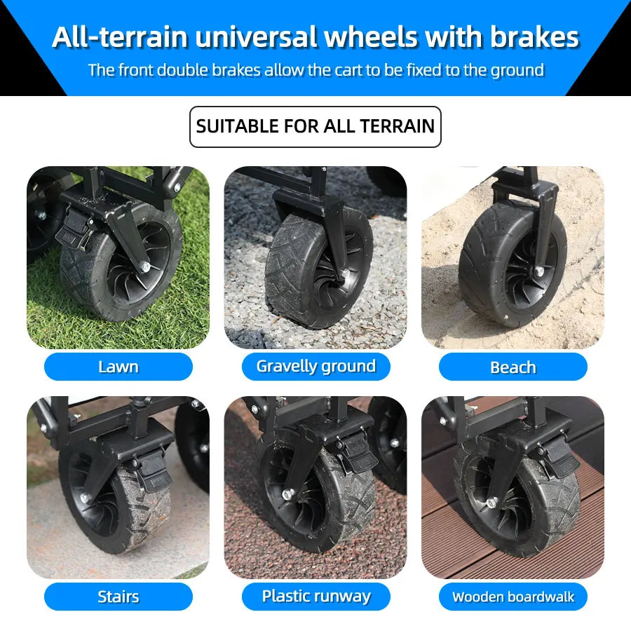 עגלה שטח מתקפלת