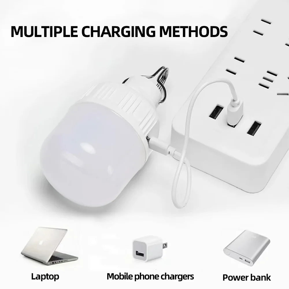 מנורת LED נטענת לקמפינג