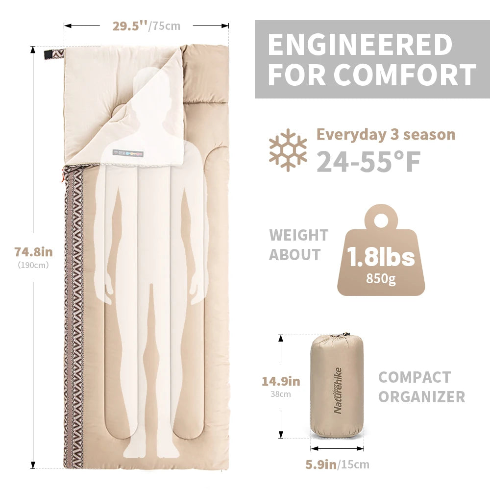 שק שינה מעוצב Naturehike