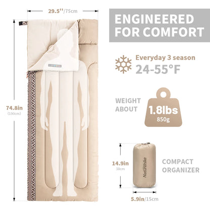 שק שינה מעוצב Naturehike