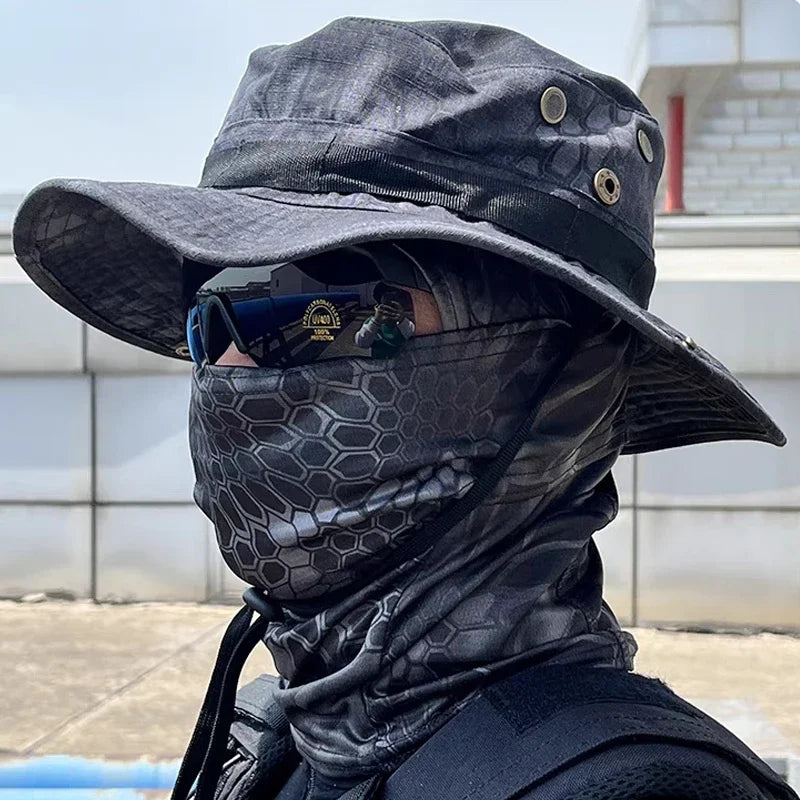 כובע רחב שוליים + פייס