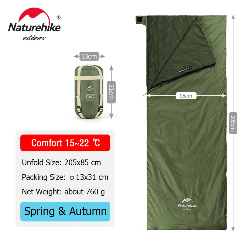 שק שינה קל Naturehike